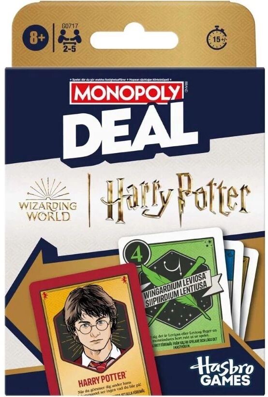 Monopoly Deal Harry Potter - SVENSK