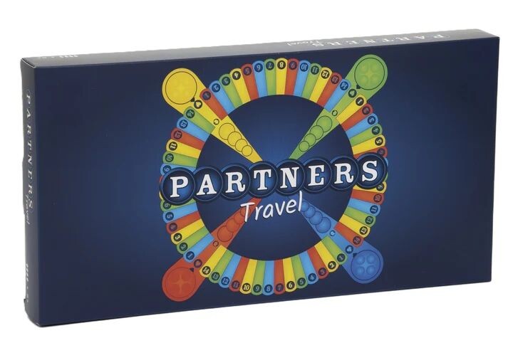 Partners Travel Brettspill - Reiseutgave Norsk utgave