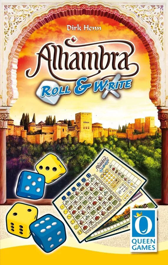 Alhambra Roll & Write Brettspill