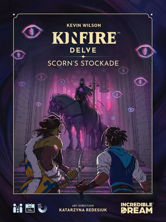 Kinfire Delve Scorns Stockade Brettspill