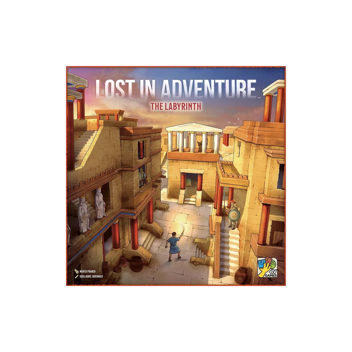 Lost In Adventure Labyrinth Brettspill