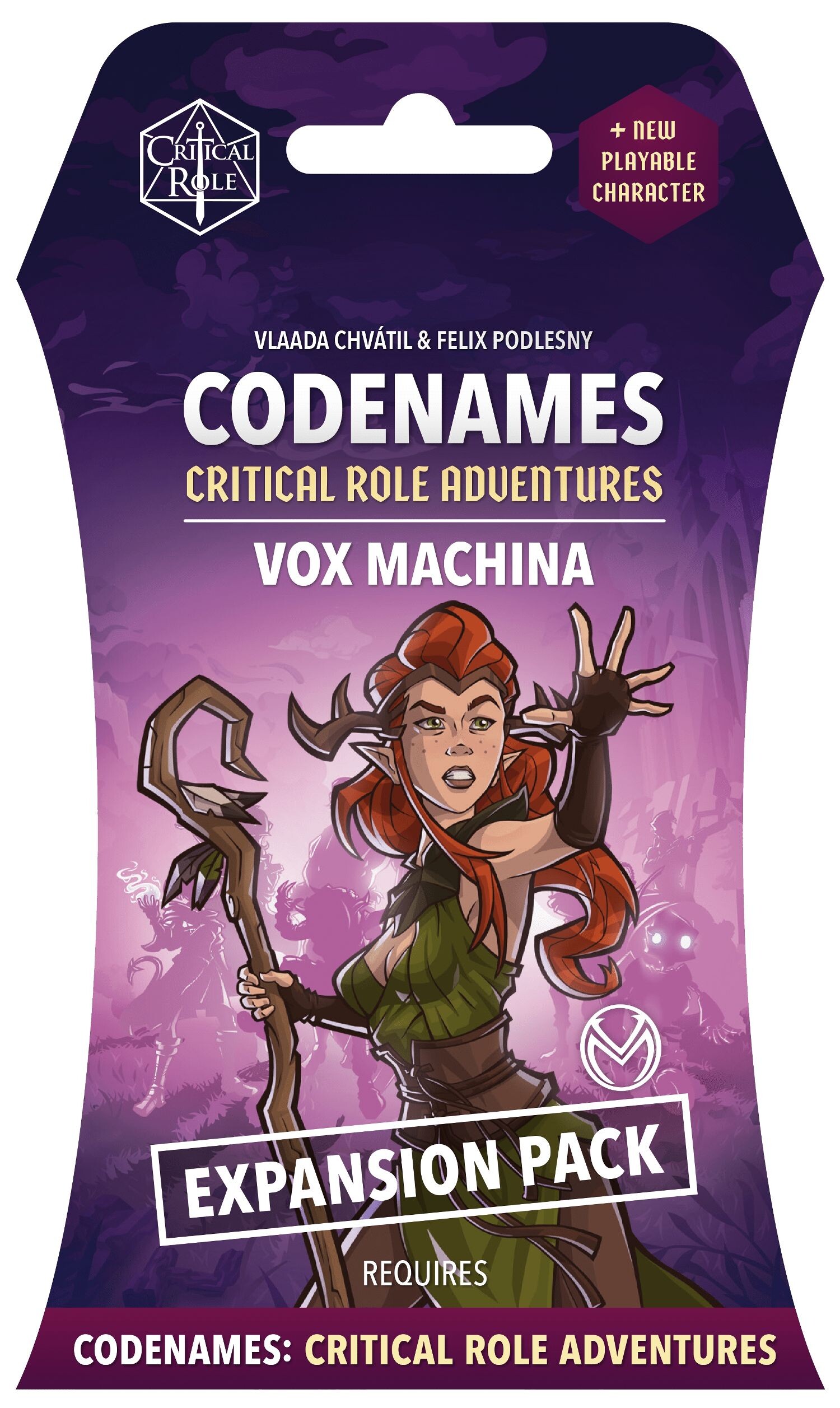 Codenames Critical Role Vox Machina Exp Utvidelse til Codenames Critical Role