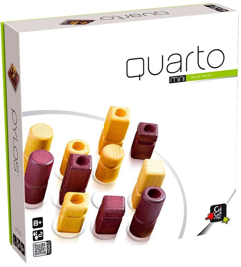 Quarto Mini Brettspill - Reiseutgave Norsk utgave