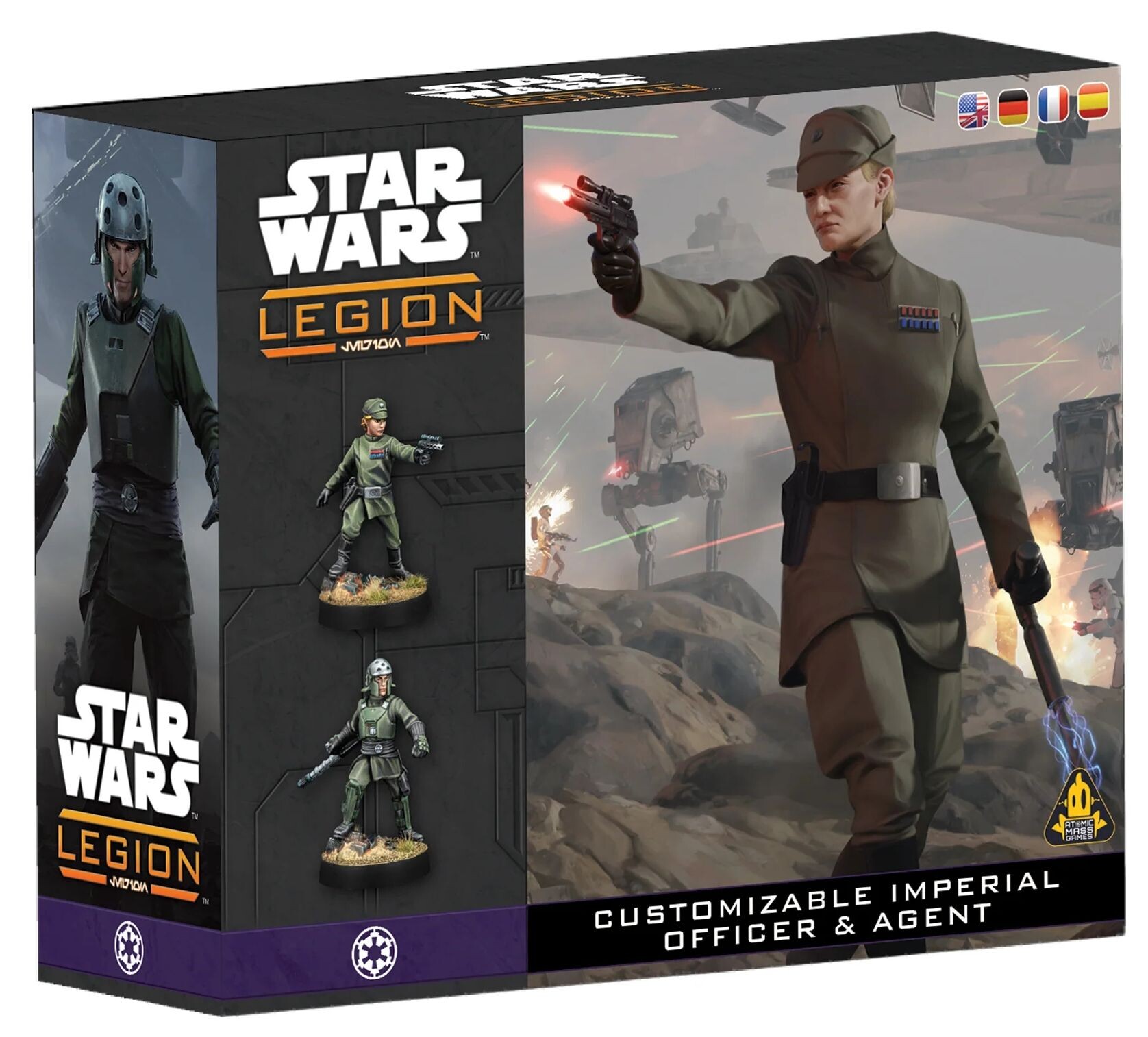 Star Wars Legion Customizable Imperial Officer & Agent