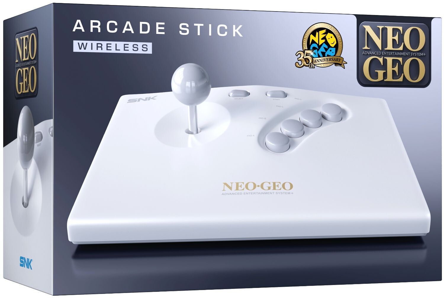 NEOGEO AES+ Arcade Stick - Hvit