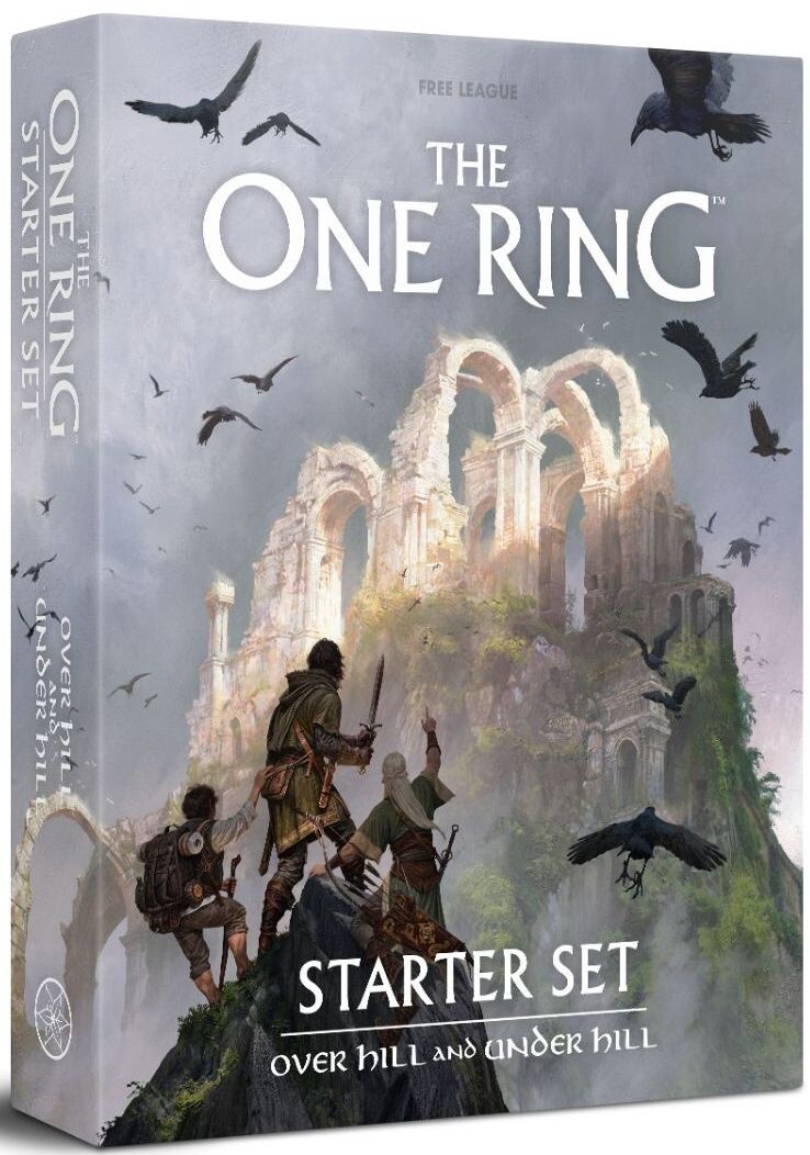 The One Ring RPG Starter Set - 2025 Ed Over Hill and Under Hill
