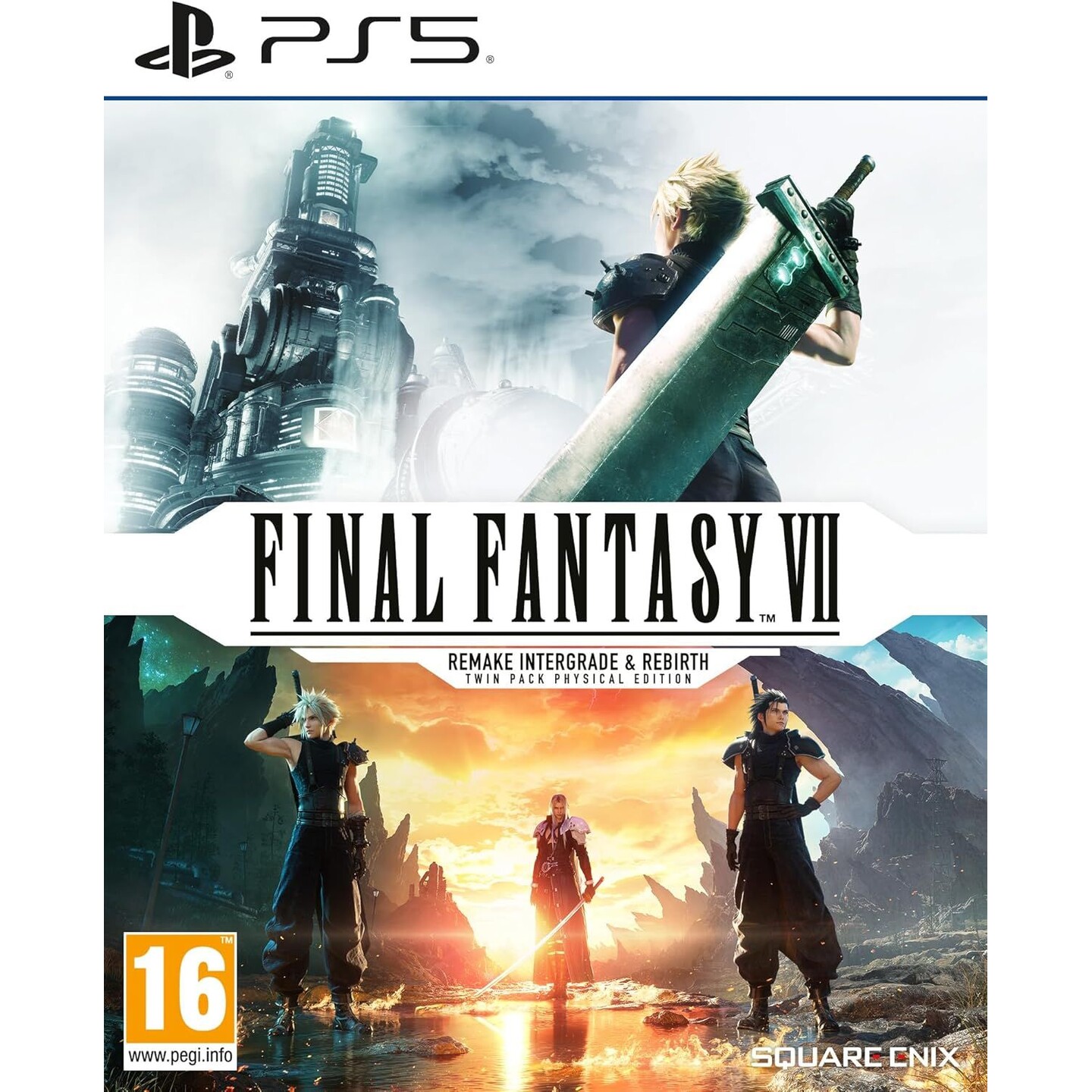 Final Fantasy VII Intergrade/Rebirth PS5 Twin Pack Physical Edition