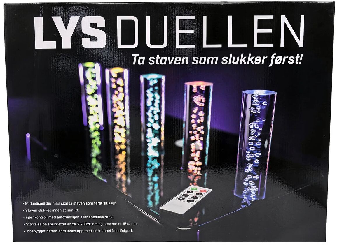 Lysduellen Brettspill Norsk utgave