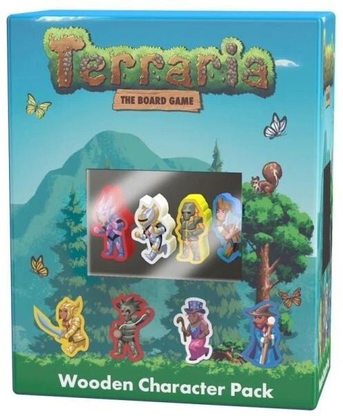 Terraria Wooden Character Pack Utvidelse til Terraria The Board Game