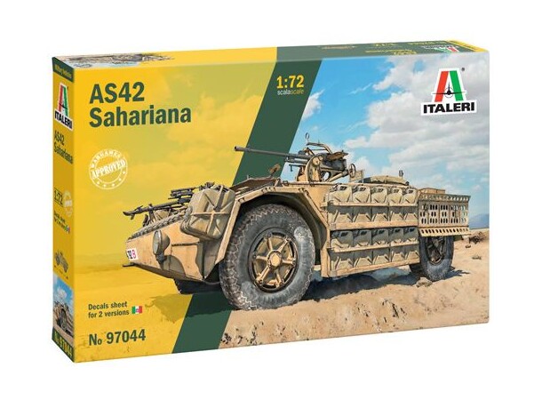 AS 42 Sahariana Italeri 1:72 Byggesett 