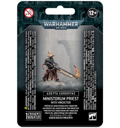 Adepta Sororitas Ministorum Priest Warhammer 40K - With Vindicator