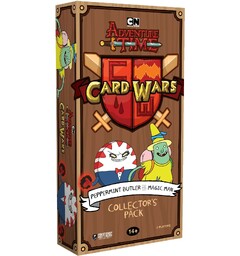 Adventure Time CW Butler vs Magic Man Card Wars Peppermint Butler vs Magic Man