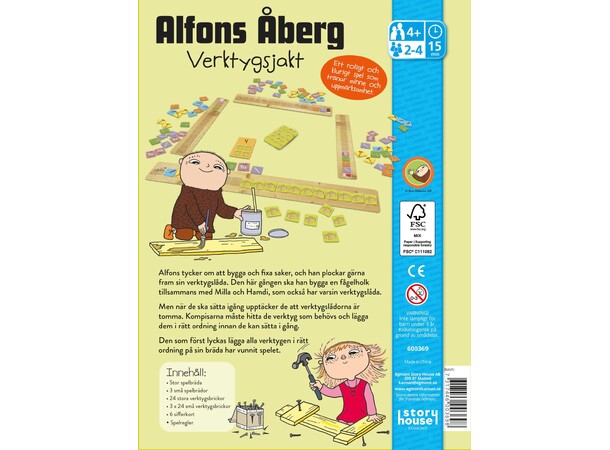 Alfons Åberg Verktygsjakt - SVENSK 