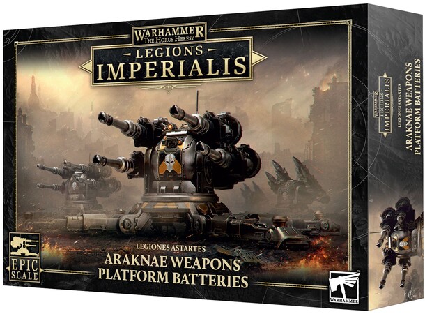 Araknae Weapons Platform Batteries The Horus Heresy - Legions Imperialis 