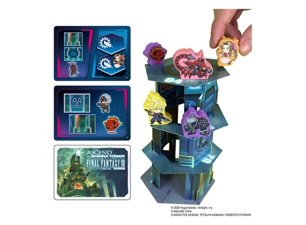 Ascend the Shinra Tower Brettspill Final Fantasy VII 
