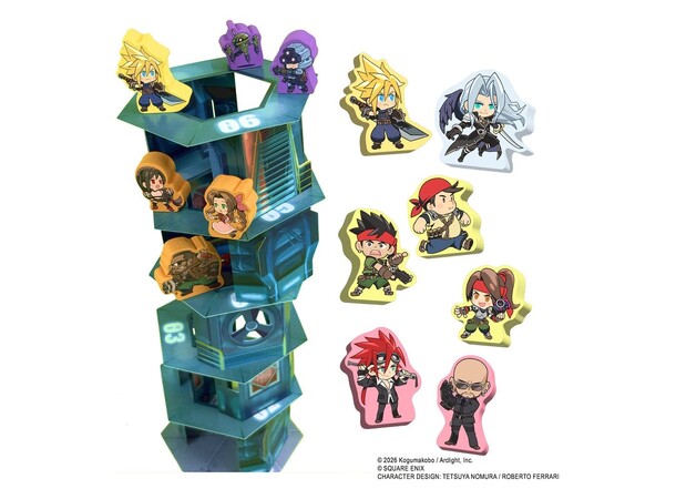 Ascend the Shinra Tower Brettspill Final Fantasy VII 