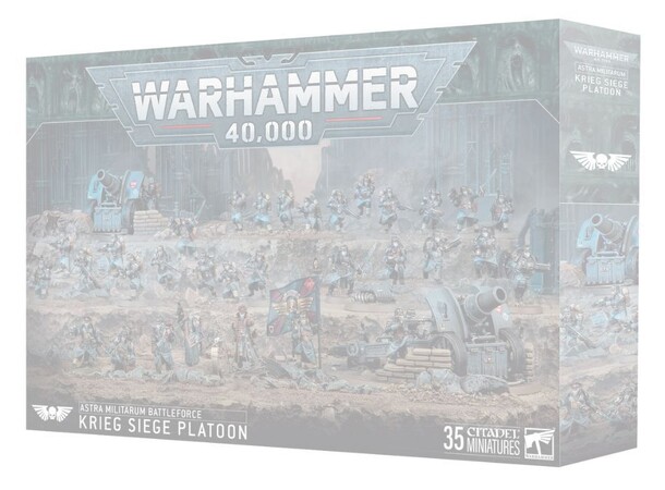 Astra Militarum Krieg Siege Platoon ***UTSOLGT*** Battleforce 