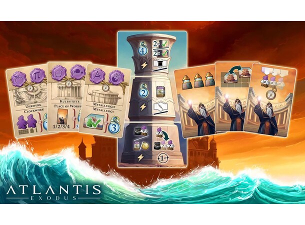 Atlantis Exodus Brettspill