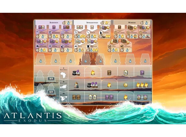 Atlantis Exodus Brädspel