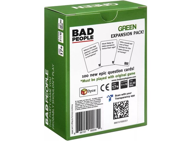 Bad People Green Expansion Utvidelse til Bad People 