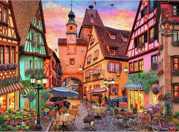 Bavarian Romance 500 bitar Pussel Ravensburger Puzzle 
