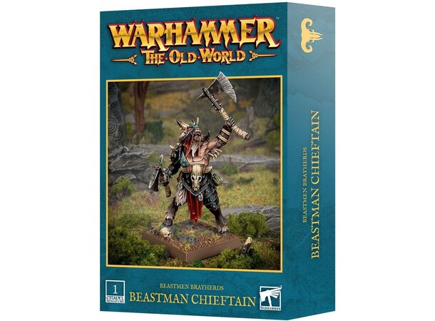 Beastmen Brayherds Beastman Chieftain Warhammer The Old World 