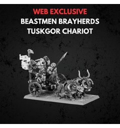 Beastmen Brayherds Tuskgor Chariot Warhammer The Old World