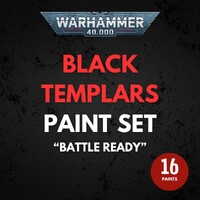 Black Templars Paint Set Warhammer 40K - Battle Ready