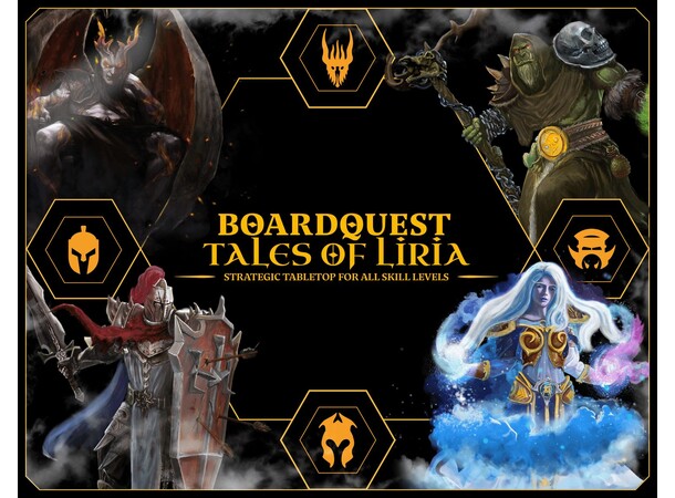 Boardquest Tales of Liria Brettspill 