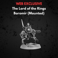 Boromir Mounted Middle-earth Strategy Battle Game