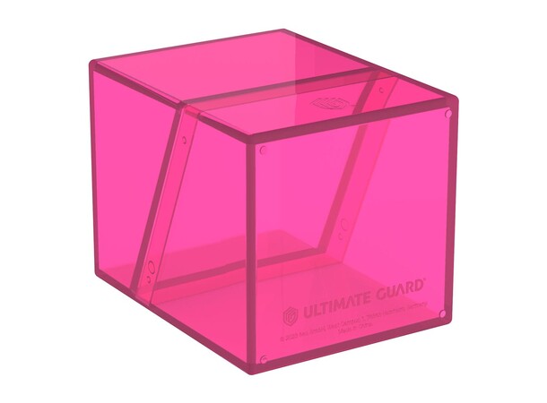 Boulder 100+ Clear Rhodonite Ultimate Guard Card Box 