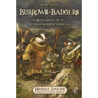 Burrows & Badgers 2nd Ed. Regelbok Skirmish Game of Anthropomorphic Animal
