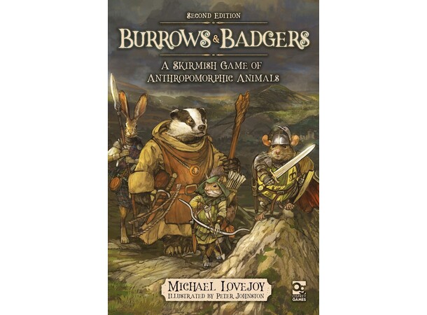 Burrows & Badgers 2nd Ed. Regelbok Skirmish Game of Anthropomorphic Animal 