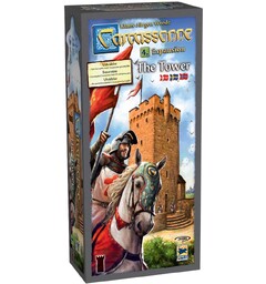 Carcassonne 4 The Tower Expansion Utvidelse til Carcassonne