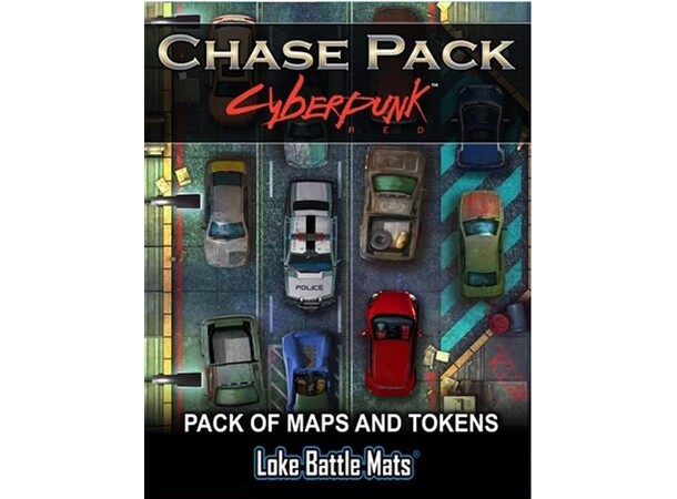 Chase Pack Cyberpunk Maps/Tokens Pack 