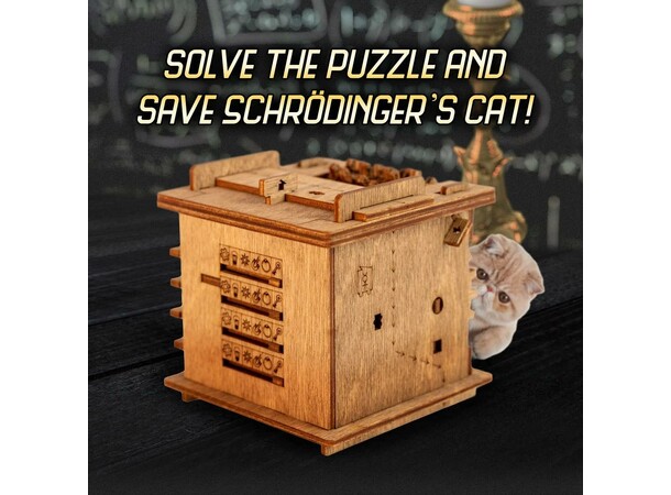 Cluebox Schrodingers Cat Escape Room in a Box 