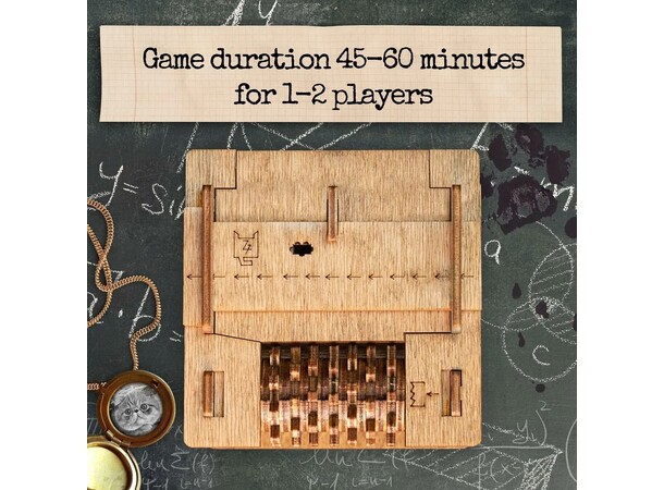 Cluebox Schrodingers Cat Escape Room in a Box 