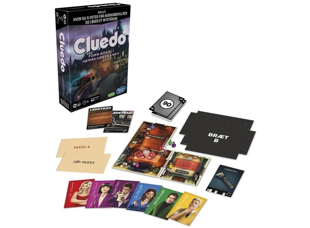 Cluedo Escape Herskabsvillaen DANSK Forræderi i Herskabsvillaen 