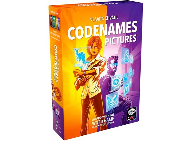 Codenames Pictures Ordspill Norsk utgave 