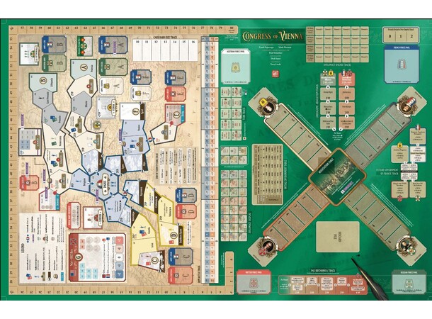 Congress of Vienna Brädspel 