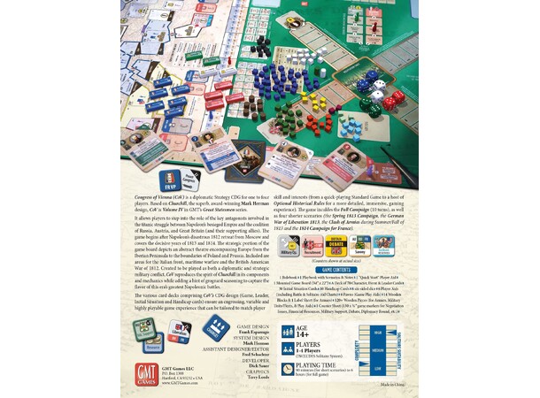 Congress of Vienna Brädspel 