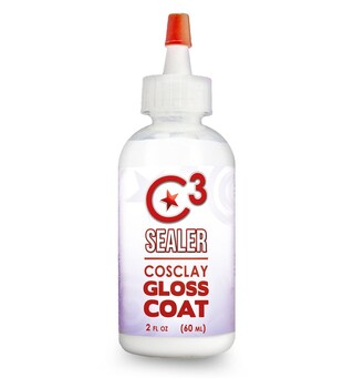Cosclay Sealer CLEAR Coat  GLOSS 60ml