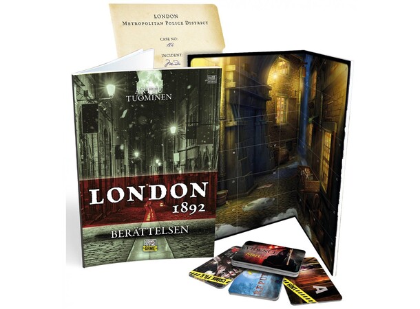 Crime Scene London 1892 Brädspel Svensk utgåva 
