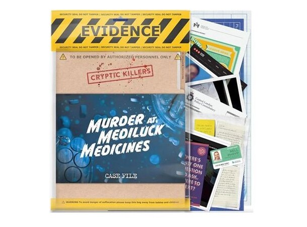 Cryptic Killers MurderMediLuck Medicine Murder at MediLuck Medicine 
