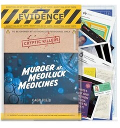 Cryptic Killers Murder MediLuck Medicine Murder at MediLuck Medicine