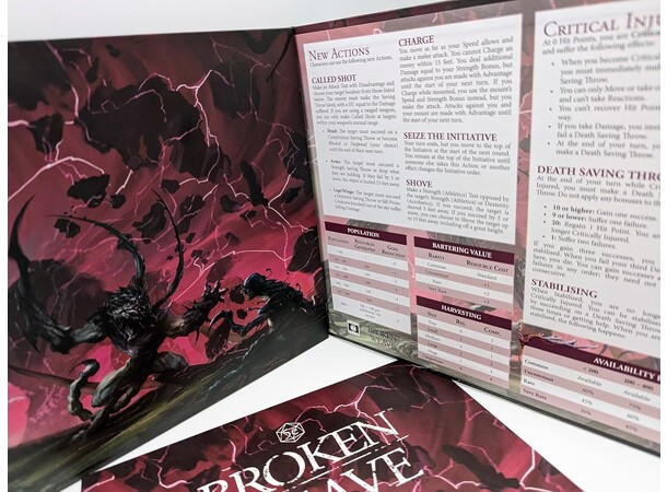 D&D 5E Broken Weave Gamesmaster Screen 