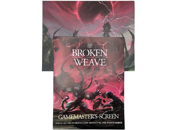 D&D 5E Broken Weave Gamesmaster Screen 