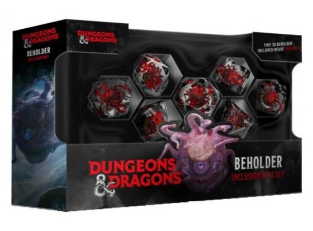 D&D Beholder Resin Dice Set