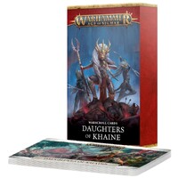 Daughters of Khaine Warscroll Cards Warhammer Age of Sigmar