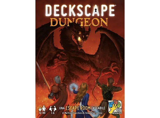 Deckscape Dungeon Kortspill 